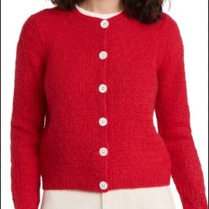 Alex Mill Ruby Honeycomb Cardigan